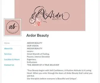 Ardorbeauty.com.au(Ardor Beauty) Screenshot