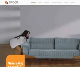 Ardornamjestaj.com(Ardor salon namještaja) Screenshot