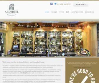 Ardshiel.co.uk(The Ardshiel Hotel and Restaurant) Screenshot