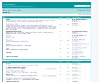 Arduino-Forum.cz(Obsah) Screenshot