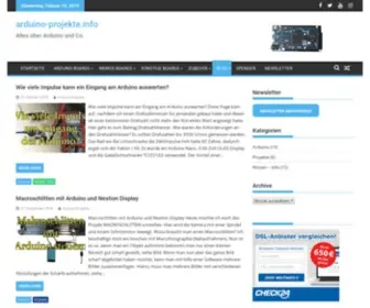 Arduino-Projekte.info(Alles) Screenshot