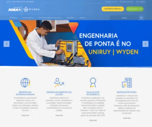 Area1.edu.br(ÁREA1) Screenshot