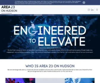 Area23Onhudson.com(An FCB Health Network Company) Screenshot