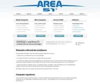 Area51.de(Area 51 Computer Handels GmbH) Screenshot