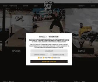 Area51Skatepark.nl(Area 51 Urban Sports and Culture Center Eindhoven) Screenshot