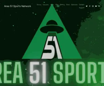 Area51Sportsnetwork.com(Area 51 Sports Network) Screenshot