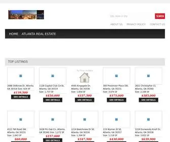 Areaatlantahomes.com(Area Atlanta Homes) Screenshot