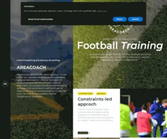 Areacoach.it(Training in Football) Screenshot