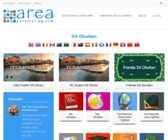 Areaedu.com(Yurtdışı) Screenshot