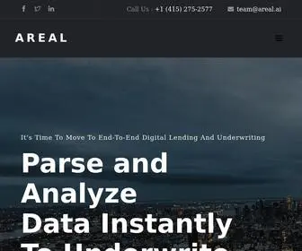 Areal.ai(Fast & Accurate Mortgage Automation and Title Automation) Screenshot