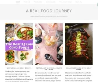 Arealfoodjourney.com(Keto, Paleo, Primal & Real Food Healthy Recipes) Screenshot