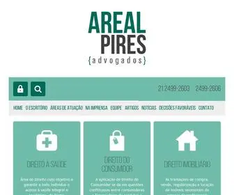 Arealpires.com.br(Areal Pires Advogados) Screenshot