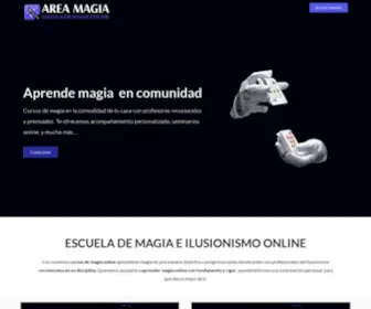 Areamagia.com(Cursos de magia Online) Screenshot