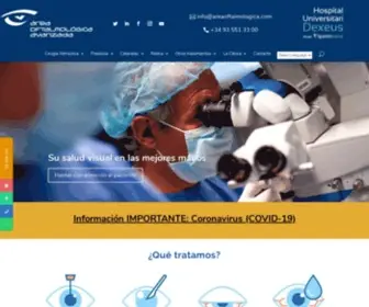 Areaoftalmologica.com(Área Oftalmológica Avanzada) Screenshot