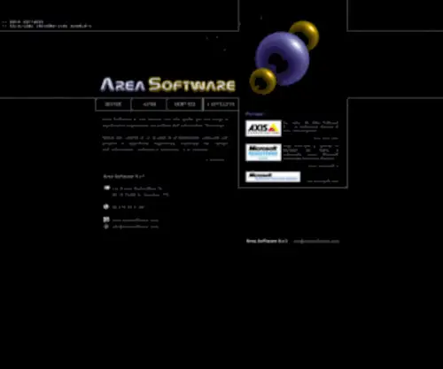 Areasoftware.com(Assistenza installazioni reti lan networking Sviluppo siti web internet Vendita hardware) Screenshot