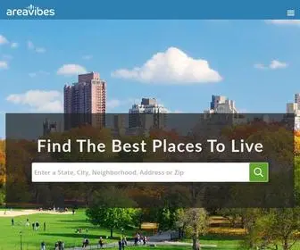 Areavibes.com(Best Places to Live In the US & Canada) Screenshot