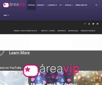 Areavip.com.br(Área VIP) Screenshot