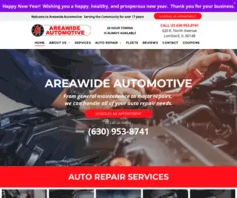 Areawideauto.com(Areawide Automotive) Screenshot