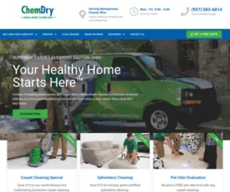 Areawidechemdry.com(Superior Carpet Cleaning Dayton & Montgomery County Ohio) Screenshot