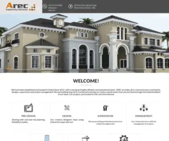 Arec-ENG.com(AREC) Screenshot