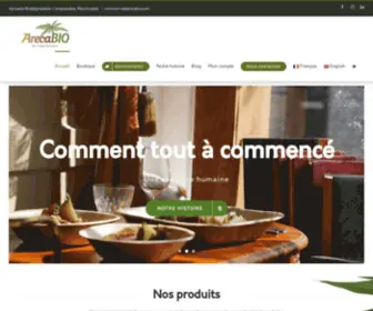 Arecabio.com(Vaisselle biodégradable) Screenshot