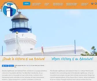 Arecibolighthouse.com(Arecibo Lighthouse and Historical Park) Screenshot