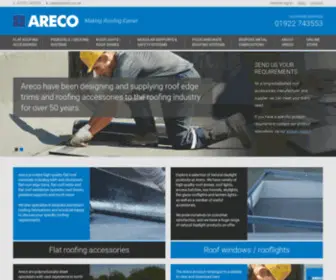 Areco.co.uk(Roofing Accessories & Supplies) Screenshot