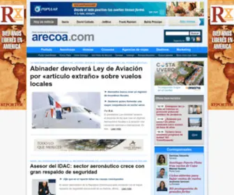 Arecoa.com(Noticias de Turismo de la República Dominicana) Screenshot