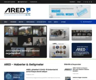 Ared.org.tr(Açıkhava ve Endüstriyel Reklamcılar Derneği) Screenshot