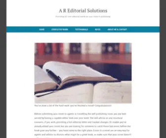 Areditorialsolutions.com(You’ve done a lot of the hard work) Screenshot