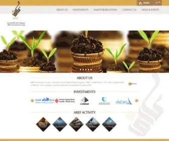 Arefgroup.com(AREF) Screenshot