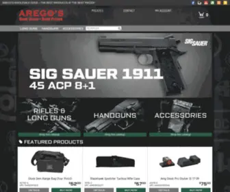 Aregoguns.com(Arego's Wholesale Guns) Screenshot