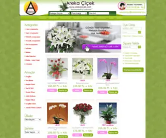 Arekacicek.com(AREKA ÇİÇEKÇİLİK) Screenshot