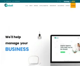 Areksoft.com(Website designer in Hyderabad) Screenshot