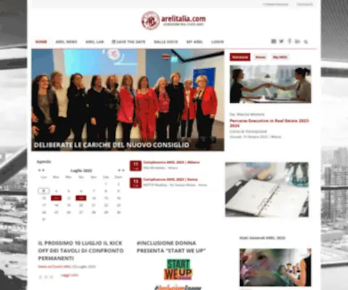 Arelitalia.com(Associazione Real Estate Ladies) Screenshot