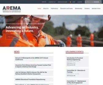 Arema.org(AREMA Home) Screenshot