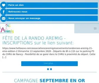 Aremig.org(L´AREMIG) Screenshot