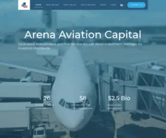 Arena-Aviationcapital.com(Arena Aviation Capital) Screenshot