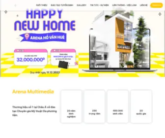 Arena-Multimedia.vn(Arena Mutimedia đào tạo chuyên sâu về thiết kế) Screenshot