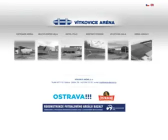 Arena-Vitkovice.cz(Úvod) Screenshot