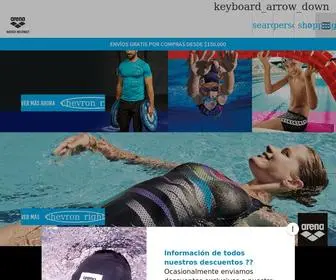 Arenacolombia.com(Ropa y Accesorios especializados para Natación) Screenshot