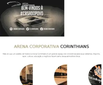 Arenacorinthians.com.br(Tour casa do povo) Screenshot