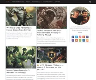 Arenadecklists.gg(Arena Decklists) Screenshot