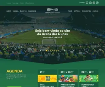 Arenadunas.com.br(Arena das Dunas) Screenshot