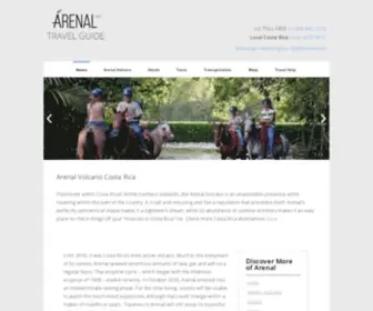 Arenal.net(Arenal Volcano Costa Rica) Screenshot