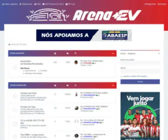 Arenamaisev.com.br(Início do Fórum) Screenshot