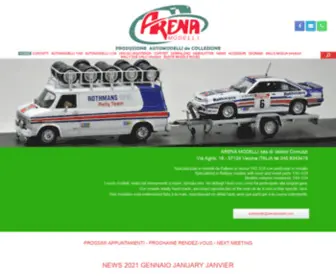 Arenamodelli.com(Modellismo auto 1/43 1/24) Screenshot