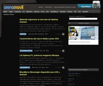 Arenamovil.com(Móviles) Screenshot