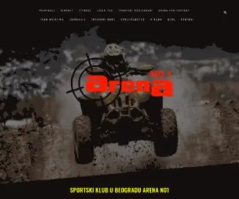 Arenano1.co.rs(SK Arena No1 pruža nezaboravne i jedinstvene aktivnosti) Screenshot