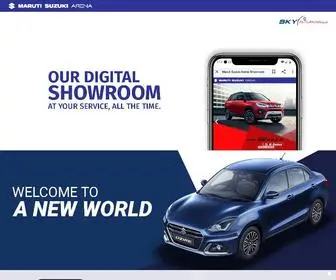 Arenaofavantivihar.com(Maruti Suzuki ARENA Car Showroom in Avanti Vihar) Screenshot